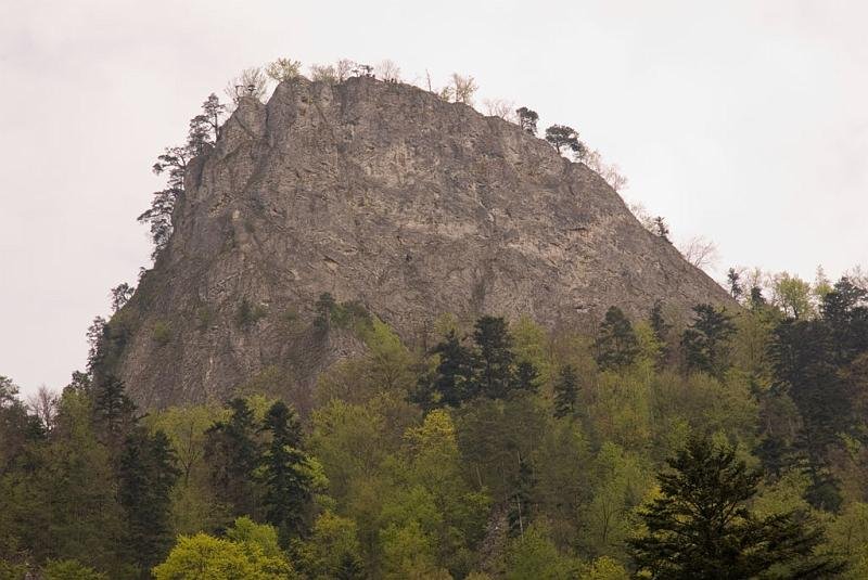 392.jpg - Sokolica - Panorama z Drogi Pienińskiej