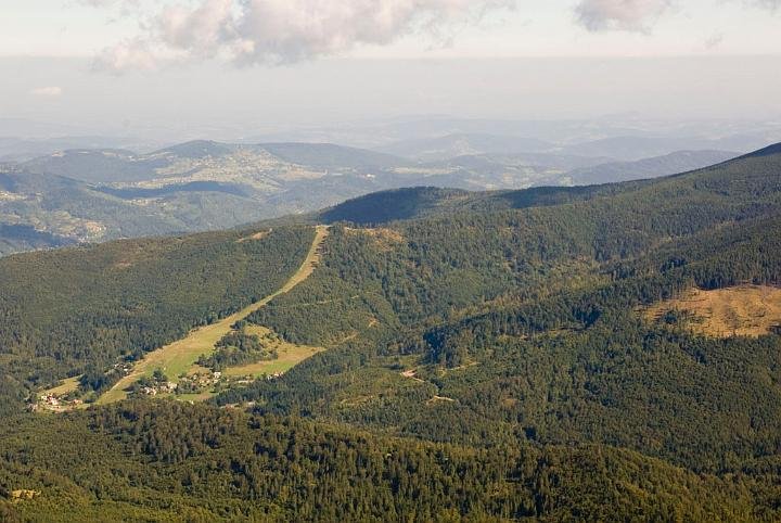 0118.jpg - Pasmo Polic - Panorama ze szlaku na Babią Górę