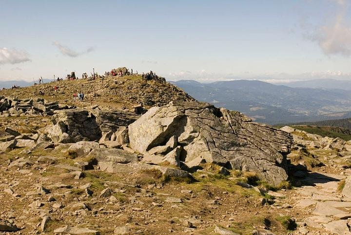 0183.jpg - Panorama na Babią Górę - 1725 m n.p.m.