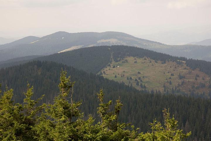 0317.jpg - Beskid Żywiecki - Panorama ze szlaku na Pilsko
