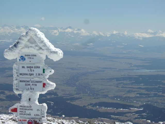 Babia Góra (1725 m n.p.m.)