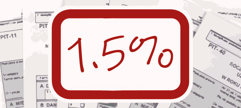 1,5% podatku 1,5% podatku