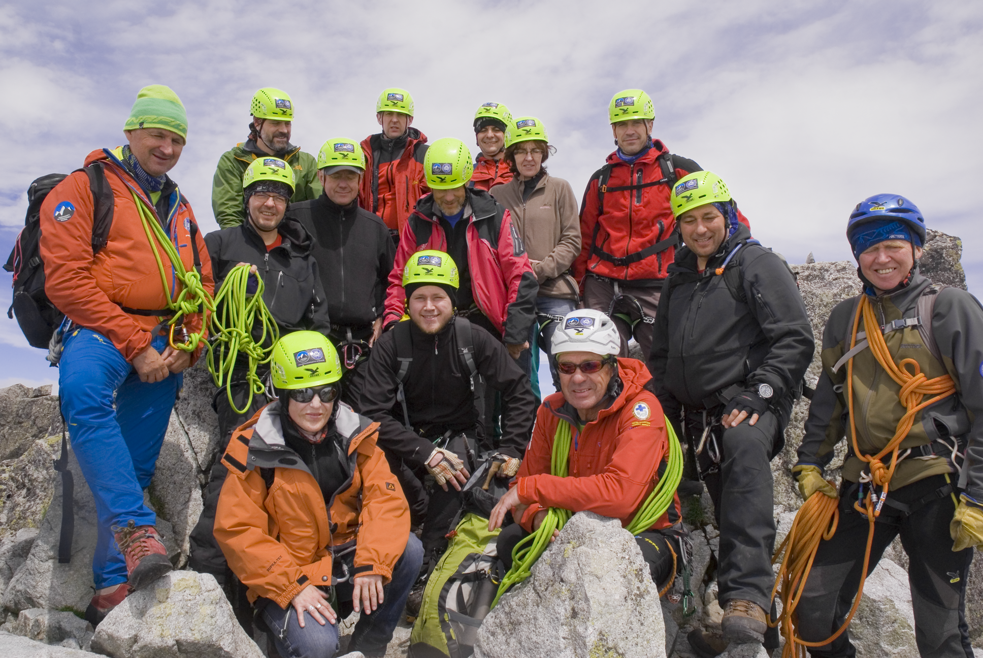 Zdobywcy Gerlaha (2655 m n.p.m) w 2015
